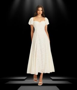 white dress