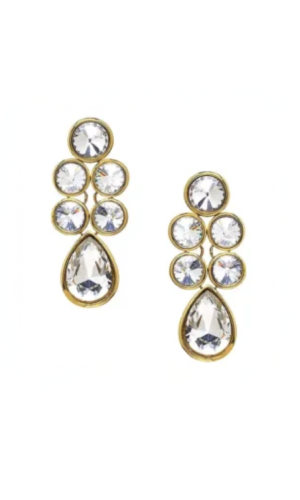 Biju Earrings in Swarvoski Crystal