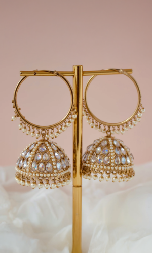 Rihan Drop Earring in Clear