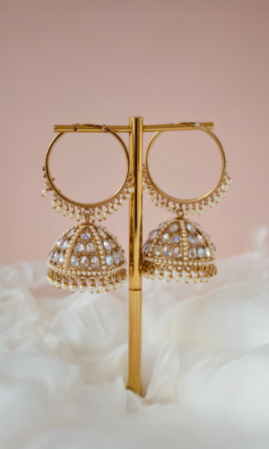 Rihan Drop Earring in Clear