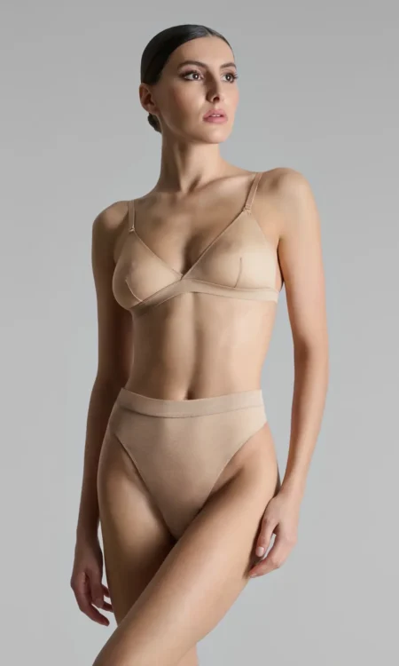 Corps à Corps – High Waist Thong – Nude