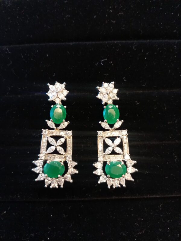 Emerald Tears Earring