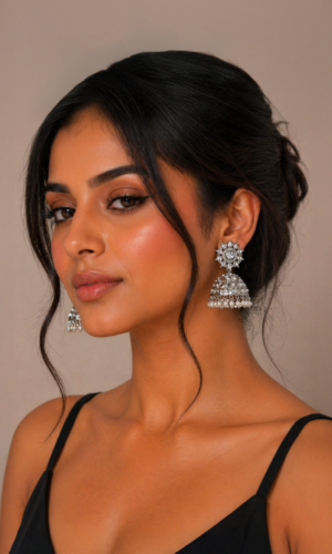 Fian Drop Earrings in Silver