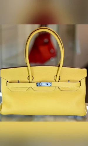Birkin Shoulder 35 Togo Jaune Ambre