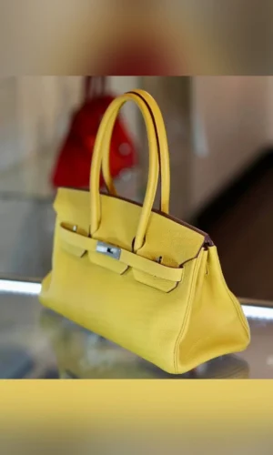 Birkin Shoulder 35 Togo Jaune Ambre
