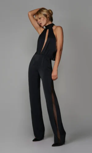 Le Vestiaire - Backless Jumpsuit - Black