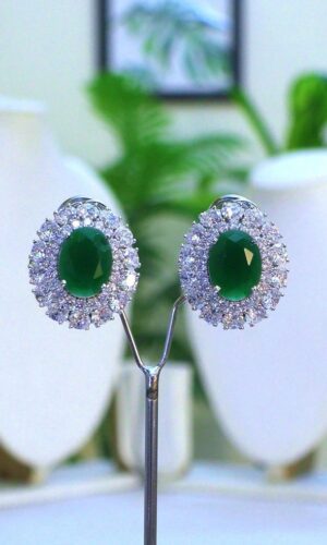 Emerald Grace Studs