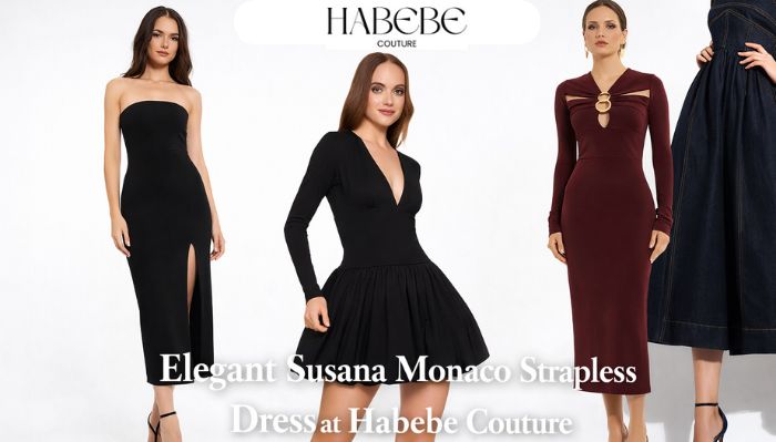 Susana Monaco Strapless Dress