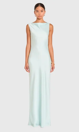 Roslyn Gown - Mint Green