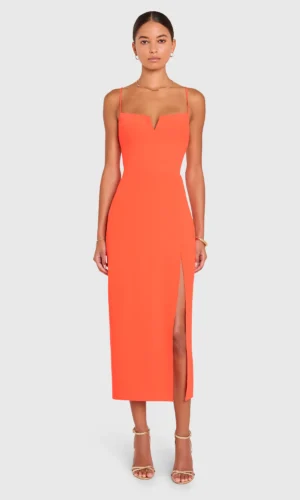 Lyra Midi Dress - Serrano