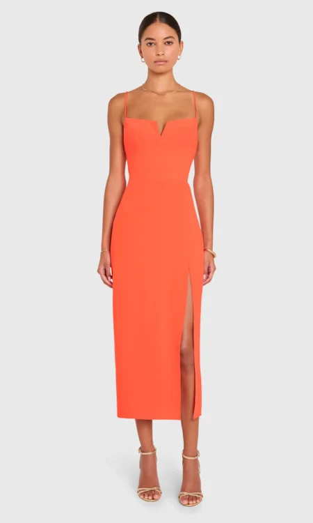 Lyra Midi Dress - Serrano