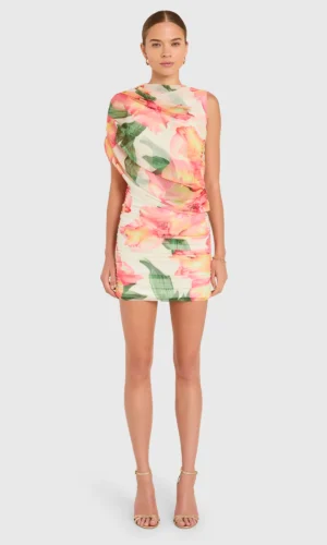 Marcelle Dress - Hibiscus
