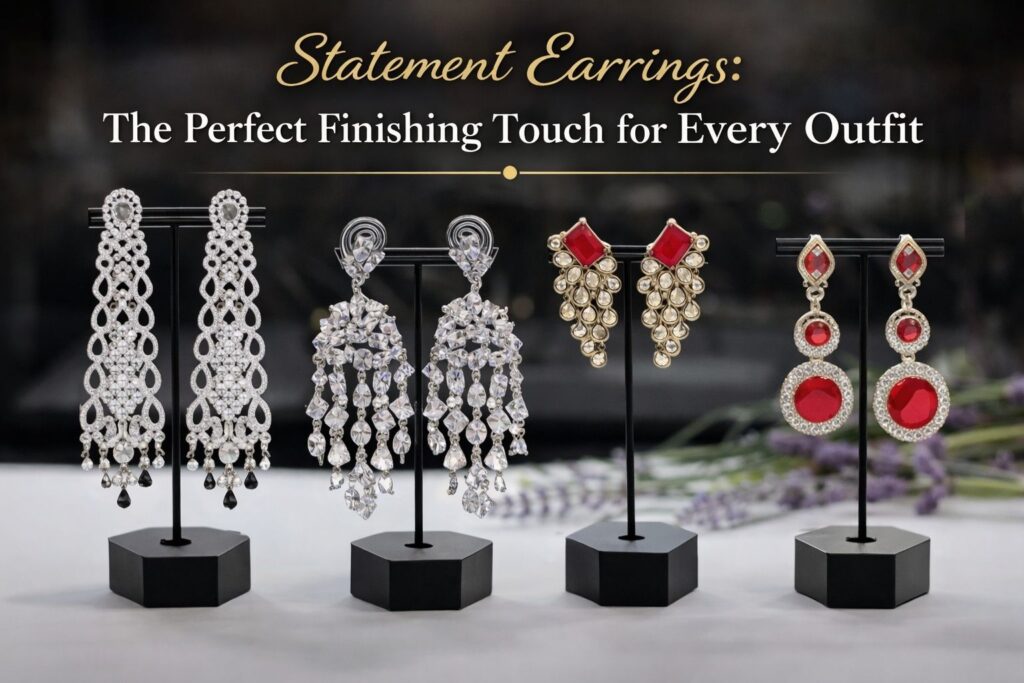 statement earrings