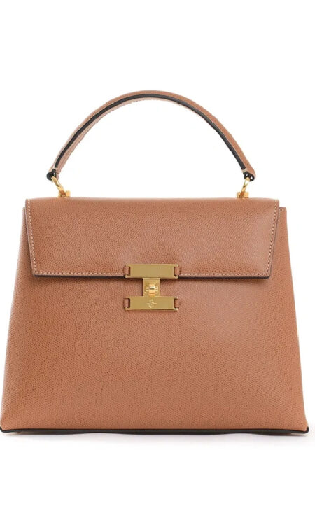 New Lady leather handbag – Tan