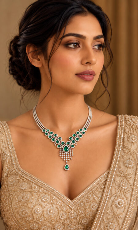 Panna Emerald Empress Necklace